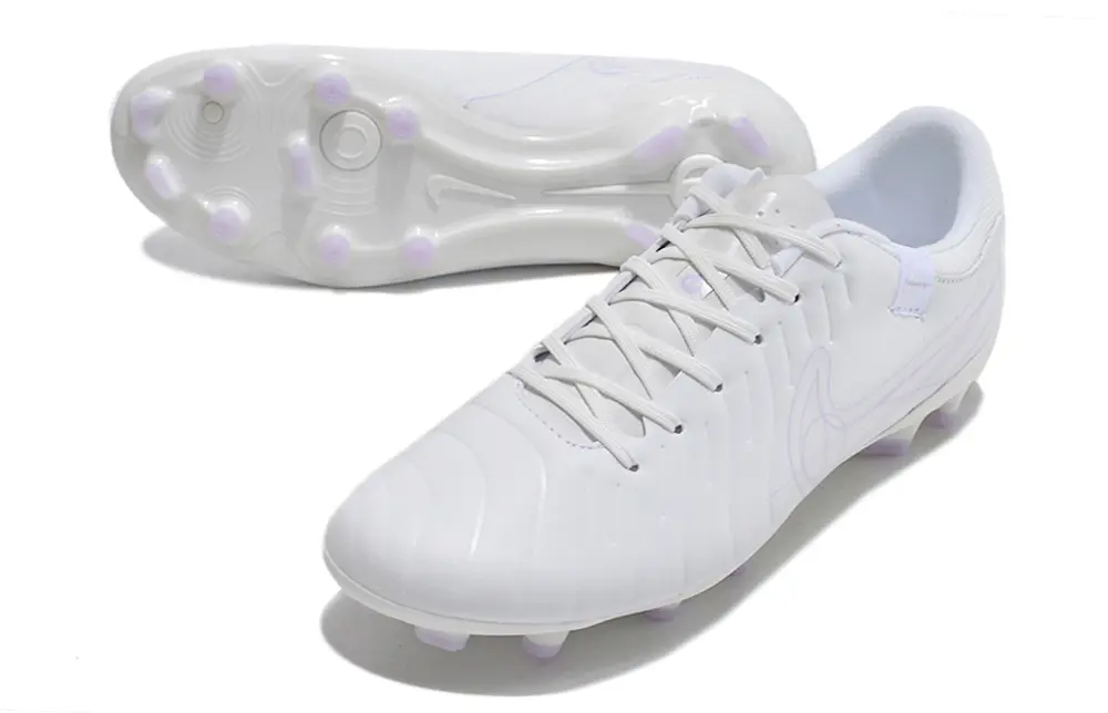 Nike Tiempo Legend 10 Academy FG - White/Soft Purple/Crystal White