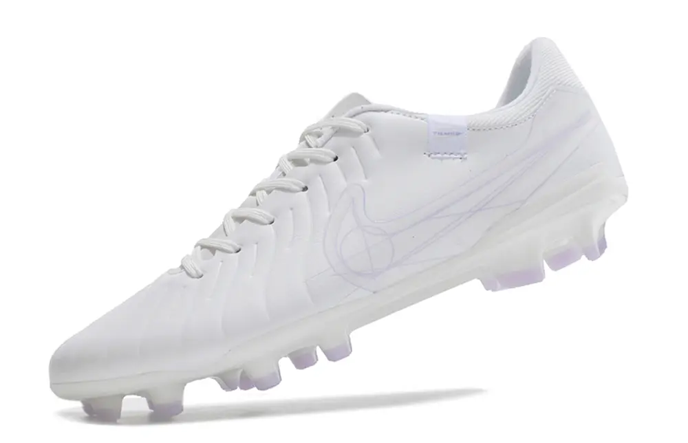 Nike Tiempo Legend 10 Academy FG - White/Soft Purple/Crystal White