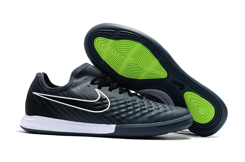 Nike MagistaX Finale 2 IC - Gray/Lime Green/White