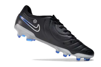 Nike Tiempo Legend 10 Academy FG - Black/Electric Blue/White