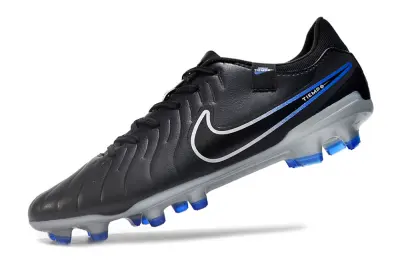 Nike Tiempo Legend 10 Academy FG - Black/Electric Blue/White