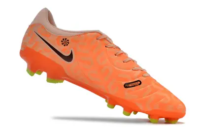 Nike Tiempo Legend 10 Academy FG - Orange/Bright Coral/Lime Green