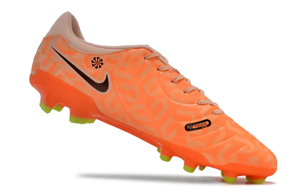Nike Tiempo Legend 10 Academy FG - Orange/Bright Coral/Lime Green