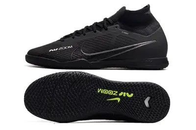 Nike Air Zoom Mercurial Superfly 9 Elite IC - Black/Electric Green/Charcoal Gray