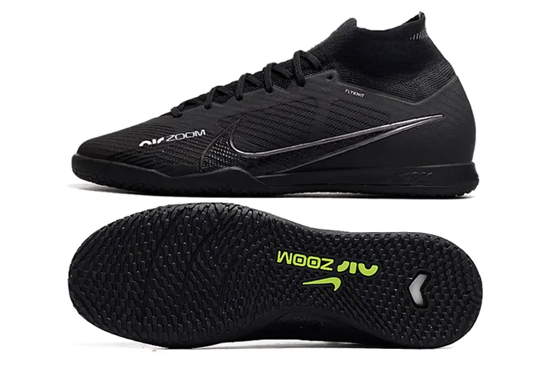 Nike Air Zoom Mercurial Superfly 9 Elite IC - Black/Electric Green/Charcoal Gray