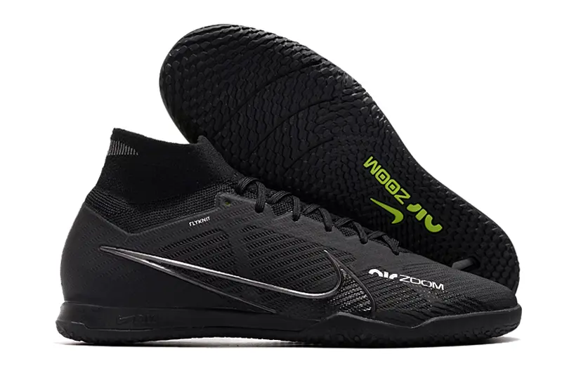 Nike Air Zoom Mercurial Superfly 9 Elite IC - Black/Electric Green/Charcoal Gray