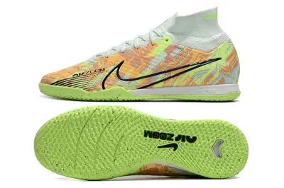 Nike Air Zoom Mercurial Superfly 9 Elite IC - Yellow/Vibrant Lime/Artistic Orange