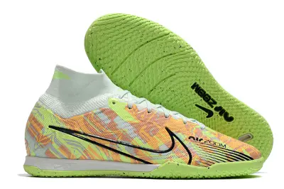 Nike Air Zoom Mercurial Superfly 9 Elite IC - Yellow/Vibrant Lime/Artistic Orange
