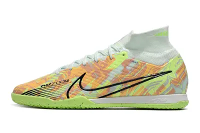 Nike Air Zoom Mercurial Superfly 9 Elite IC - Yellow/Vibrant Lime/Artistic Orange