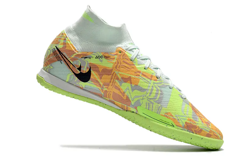 Nike Air Zoom Mercurial Superfly 9 Elite IC - Yellow/Vibrant Lime/Artistic Orange