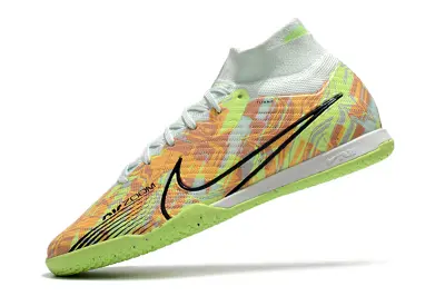 Nike Air Zoom Mercurial Superfly 9 Elite IC - Yellow/Vibrant Lime/Artistic Orange