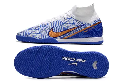 Nike Air Zoom Mercurial Superfly 9 Elite IC - Blue/Electric Blue/Metallic Orange
