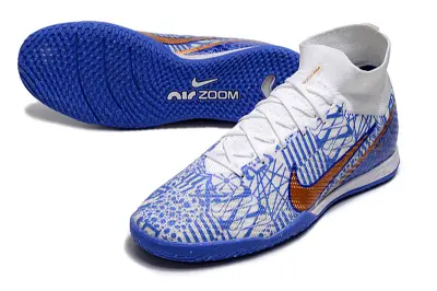 Nike Air Zoom Mercurial Superfly 9 Elite IC - Blue/Electric Blue/Metallic Orange