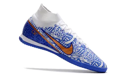 Nike Air Zoom Mercurial Superfly 9 Elite IC - Blue/Electric Blue/Metallic Orange