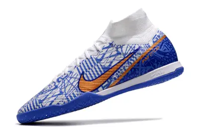 Nike Air Zoom Mercurial Superfly 9 Elite IC - Blue/Electric Blue/Metallic Orange