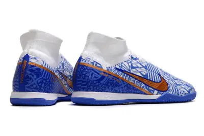 Nike Air Zoom Mercurial Superfly 9 Elite IC - Blue/Electric Blue/Metallic Orange