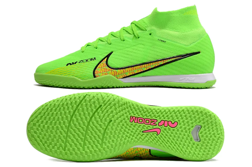 Nike Air Zoom Mercurial Superfly 9 Elite IC - Green/Vibrant Green/Electric Lime