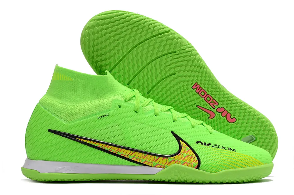 Nike Air Zoom Mercurial Superfly 9 Elite IC - Green/Vibrant Green/Electric Lime