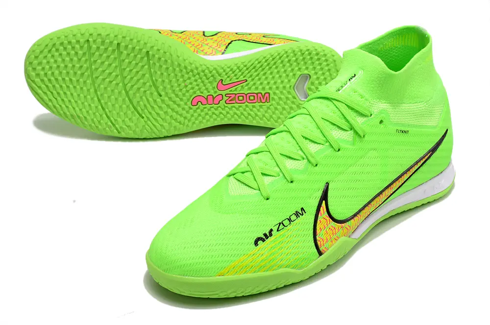 Nike Air Zoom Mercurial Superfly 9 Elite IC - Green/Vibrant Green/Electric Lime