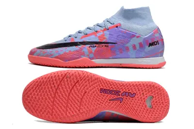 Nike Air Zoom Mercurial Superfly 9 Elite IC - Blue/Coral Pink/Soft Blue
