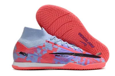 Nike Air Zoom Mercurial Superfly 9 Elite IC - Blue/Coral Pink/Soft Blue
