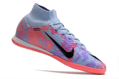 Nike Air Zoom Mercurial Superfly 9 Elite IC - Blue/Coral Pink/Soft Blue