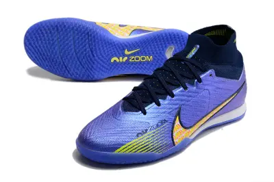 Nike Air Zoom Mercurial Superfly 9 Elite IC - Purple/Electric Yellow/Deep Blue