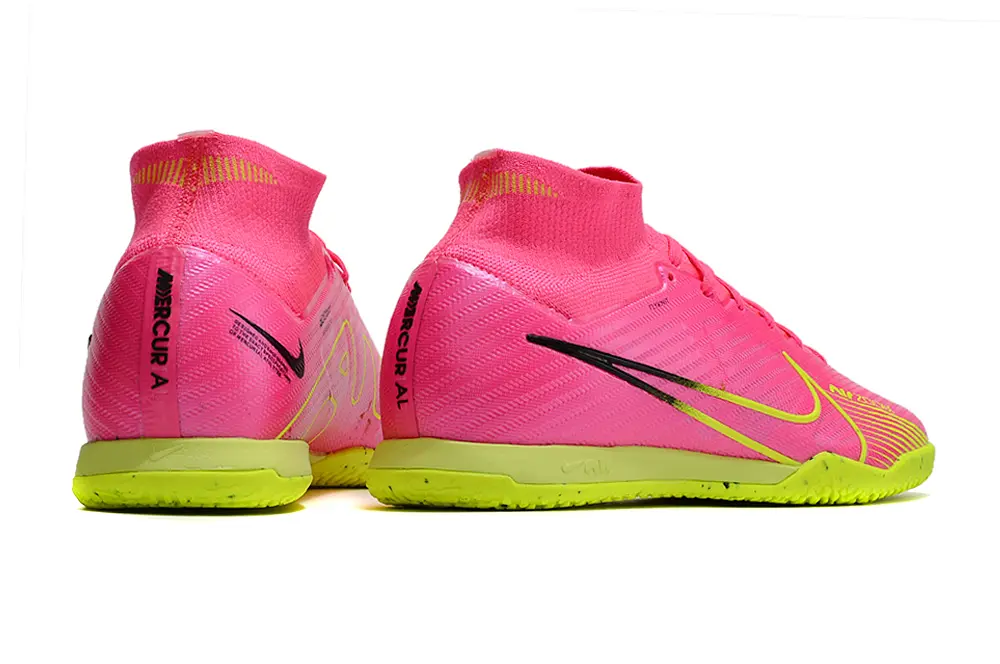 Nike Air Zoom Mercurial Superfly 9 Elite IC - Pink/Neon Green/Fuchsia Blast