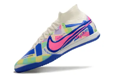 Nike Air Zoom Mercurial Superfly 9 Elite IC - Blue/Electric Blue/Pastel Multicolor