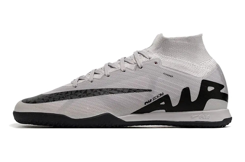 Nike Air Zoom Mercurial Superfly 9 Elite IC - Gray/Black/Light Pink