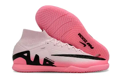 Nike Air Zoom Mercurial Superfly 9 Elite IC - Pink/Blush Pink/Deep Black