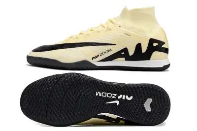 Nike Air Zoom Mercurial Superfly 9 Elite IC - Yellow/Creamy Yellow/Deep Black