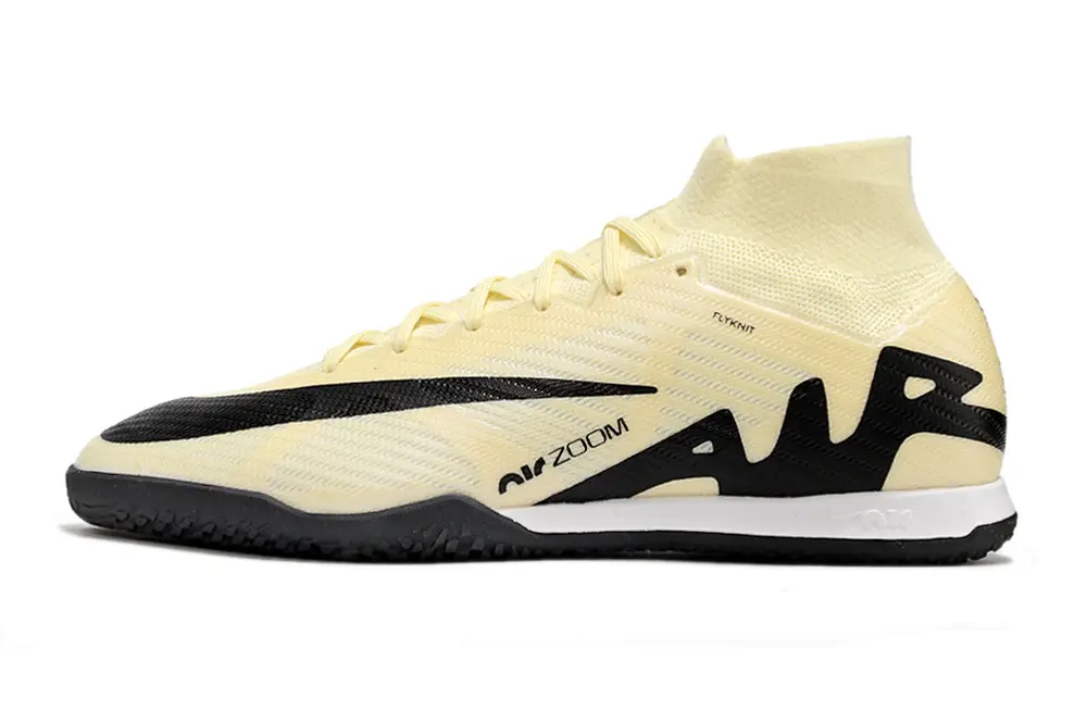 Nike Air Zoom Mercurial Superfly 9 Elite IC - Yellow/Creamy Yellow/Deep Black
