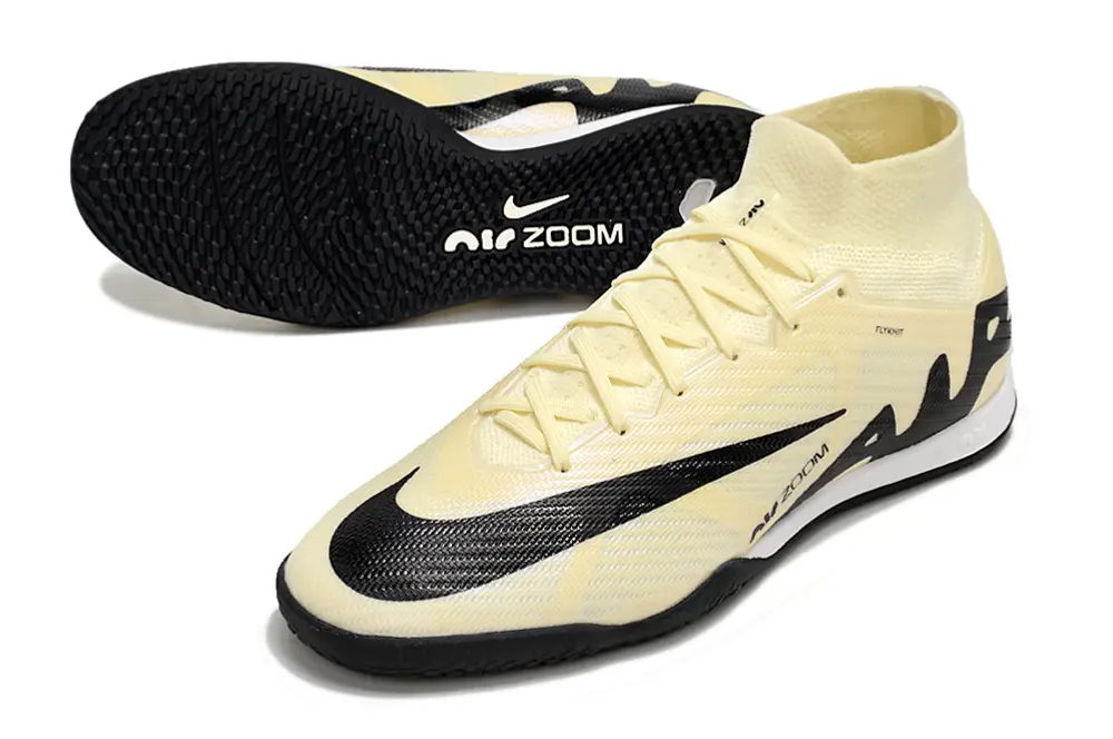 Nike Air Zoom Mercurial Superfly 9 Elite IC - Yellow/Creamy Yellow/Deep Black