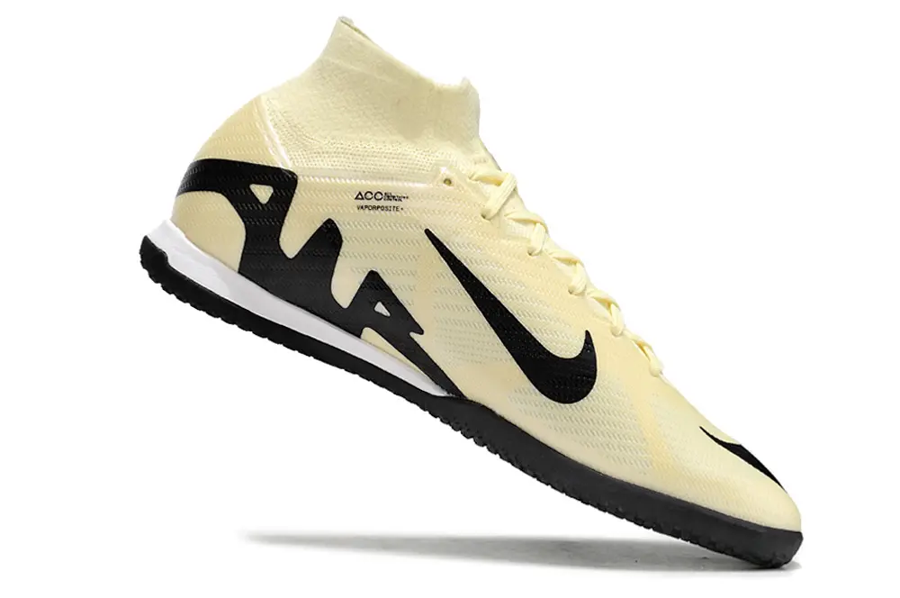 Nike Air Zoom Mercurial Superfly 9 Elite IC - Yellow/Creamy Yellow/Deep Black