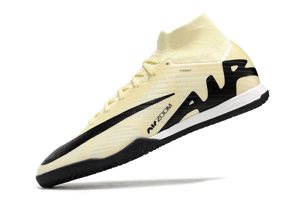Nike Air Zoom Mercurial Superfly 9 Elite IC - Yellow/Creamy Yellow/Deep Black