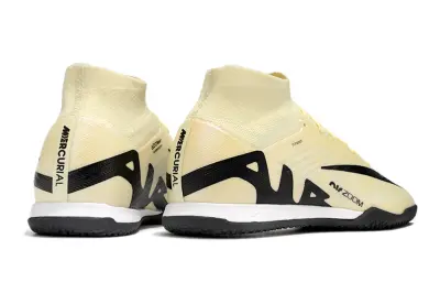 Nike Air Zoom Mercurial Superfly 9 Elite IC - Yellow/Creamy Yellow/Deep Black