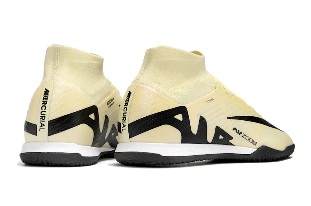 Nike Air Zoom Mercurial Superfly 9 Elite IC - Yellow/Creamy Yellow/Deep Black