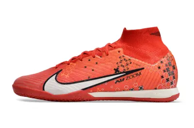 CR7 x Nike Air Zoom Mercurial Superfly 9 Elite IC - Red/Coral Blaze/Frosty White