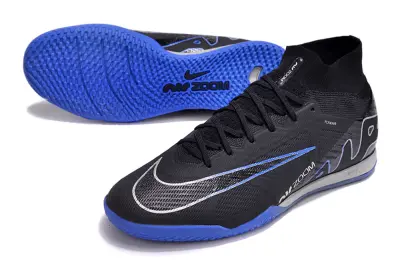 Nike Air Zoom Mercurial Superfly 9 Elite IC - Black/Electric Blue/Stealth Gray