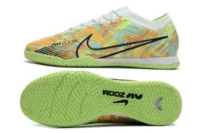 Nike Air Zoom Mercurial Vapor 15 Elite IC - Green/Lime Green/Sunny Yellow
