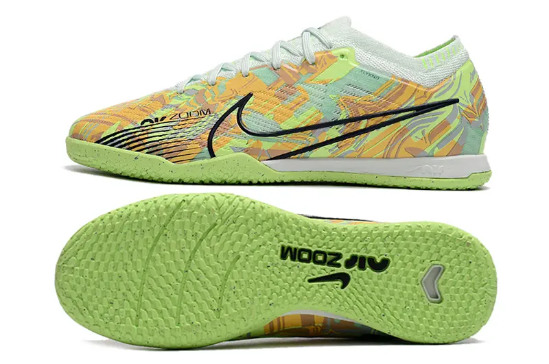 Nike Air Zoom Mercurial Vapor 15 Elite IC - Green/Lime Green/Sunny Yellow