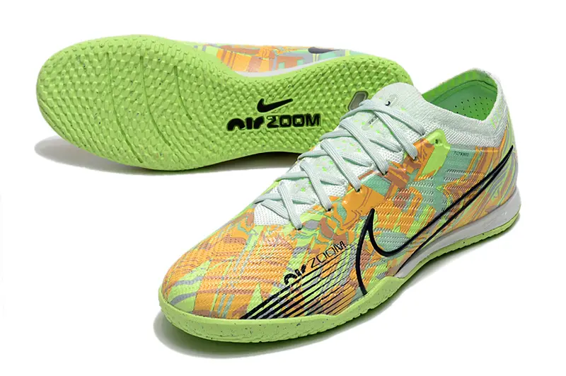 Nike Air Zoom Mercurial Vapor 15 Elite IC - Green/Lime Green/Sunny Yellow