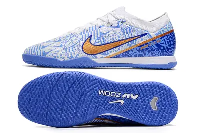Nike Air Zoom Mercurial Vapor 15 Elite IC - Blue/Bright Blue/Orange