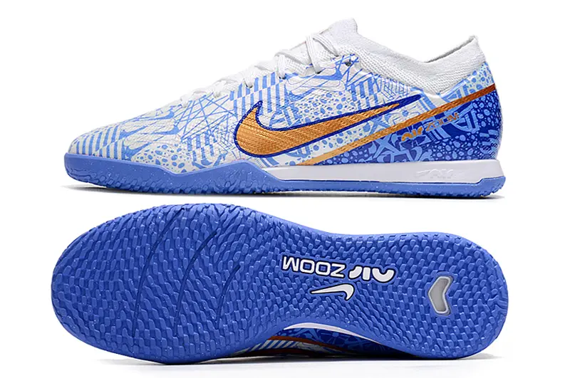 Nike Air Zoom Mercurial Vapor 15 Elite IC - Blue/Bright Blue/Orange
