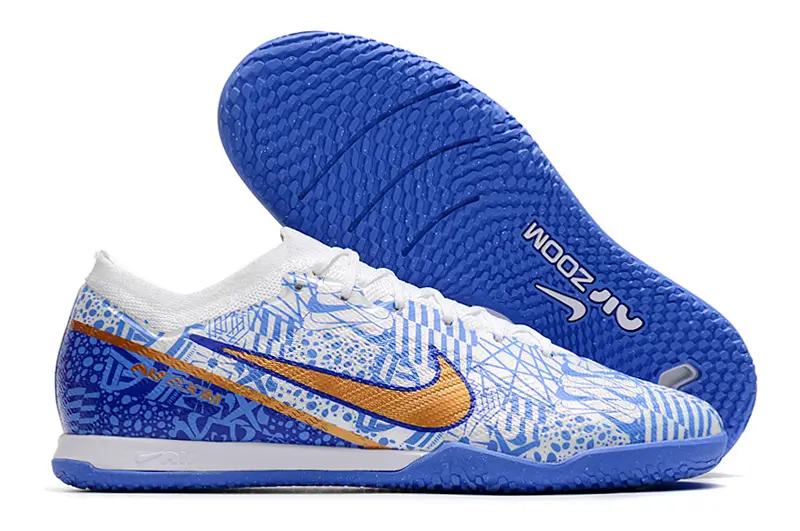 Nike Air Zoom Mercurial Vapor 15 Elite IC - Blue/Bright Blue/Orange