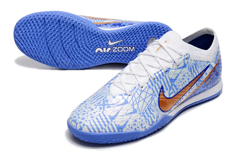 Nike Air Zoom Mercurial Vapor 15 Elite IC - Blue/Bright Blue/Orange