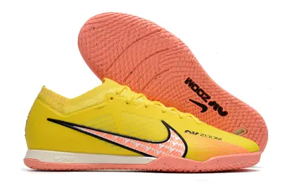 Nike Air Zoom Mercurial Vapor 15 Elite IC - Yellow/Flame Orange/Sunset Pink