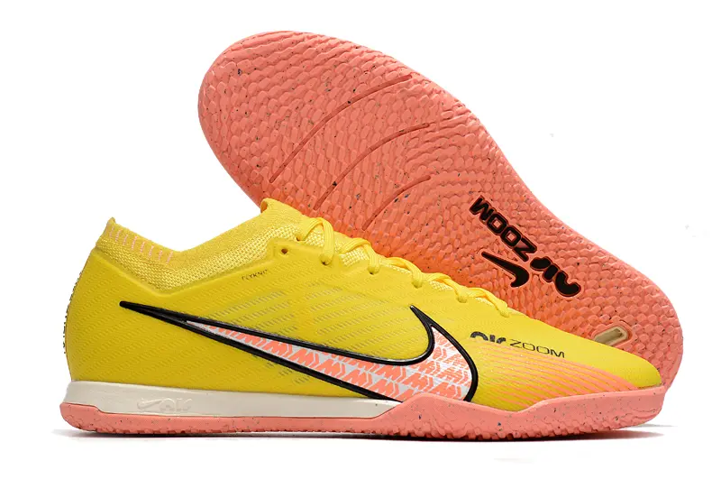 Nike Air Zoom Mercurial Vapor 15 Elite IC - Yellow/Flame Orange/Sunset Pink