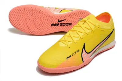 Nike Air Zoom Mercurial Vapor 15 Elite IC - Yellow/Flame Orange/Sunset Pink